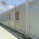 White Blue Light Steel Container House For Camp Convenient Fast Installation