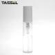 Clear 3ml-10ml Small Cosmetic Sample Bottles Glass Perfume Snap on Spray Bottle