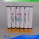 White printing Dia. 25mm Metal Tube Empty Aluminium Tubes  for  Hair Color cream  with plastic inside