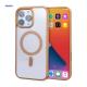 Soft TPU Bumper Magnet Mobile Phone Cover Transparent Skin Friendly