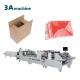 Paper Material 1 Cardboard 250g-650g Dual- Lock Bottom Gluing Machine for Corrugated Box