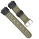 Luxury 20mm Canvas Strap Watch Band sailcloth With Extenders