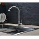 Brushed Polished Single Lever Basin Mixer Stainless Steel Single Cold Water