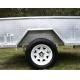 6X4 Galvanised Off Road Trailer With Heavy Duty Axle / 450mm High Side