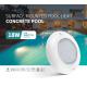 18W Surface Mounted Underwater Pool Lights ABS Shell RGB Switch Control