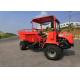 22kw Mini Site Dumper Custom Farm Trucks With Double Hydraulic Cylinder