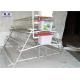 Poultry Farm 4 Tiers Layer Chicken Cage With Feeders And Water System