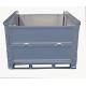 Heavy Duty Storage Steel IBC Containers / Stackable Warehouse Bins 120mm Feet