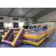 Customized Outdoor Inflatable Sports Games Adults / Children Inflatable Soccer Field