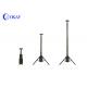Manual Lifting Portable Power Bank Tripod Foldable Telescopic Mast With Battery