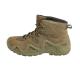 Anti Slip Mesh Lining Mid Calf Outdoor Combat Boots With Lace Up Closure