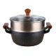 Non Stick Soup Stackable Steamer Pot Multifunctional  Customized Logo