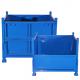 5.0mm Diameter Collapsible Wire Container , Metal Stackable Steel Pallet Box 1000kg Loading Capacity