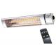 IP65 2000W Remote Control Electric Patio Heater Infrared  Heat  Carbon fiber heating Wall-Mounted/free standing outdoor