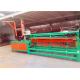 PLC Control Chain Link Fence Machine 80mm 100mm Double Wire Twist Strand