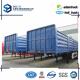 13000 * 2500 * 3000 mm Tri axle Cargo semi flatbed trailers Load Capacity 50 T 60 T