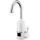 Contemporary Style Electric Kitchen Water Tap with Hot and Cold Mixing Brushed Finish