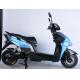 Steel Frame Battery Operated Scooter , Electric Moped Scooter For Adults