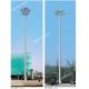 Outdoor Airport galvanized pwoder srpaying 30M 12PCS 180W LED High Mast Pole with Lifting System