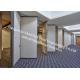 PVC Panel Folding Doors Soundproof Sliding Accordion Partition Doors For Conference Room