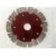 Red 115mm Stone Cutting Blade For Circular Saw / Thin Diamond Cutting Disc