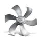 Three Phase Sickle Blade Axial Fan With 450mm Blade