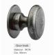 Rotary Antique Iron Door Knocker Knob Long Durable High Wear Resistance