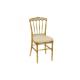 clear gold wedding chair/clear golden Napoleon chair/PC Napoleon chair