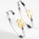 316 Stainless Steel Earrings 20g / Pairs Fashion Jewelry Earrings For Party Girls