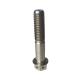 Hot sale DIN6921 gr5 M6*50mm titanium hex head flange bolts with good  fitow