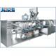 Vacuum Snack Food Packaging Machine , Rotary Packing Machine Air Consumption 0.5 NL/Min