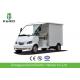 4kW DC Motor Driven Battery Powered Carry Van With Enclosed Cargo Box