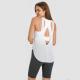Ice Feel Yoga Lightweight Nylon Built in Bra Loose Women's Tank Tops