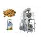 Quad Seal Bag Pet Food Packing Machine Stainless Steel Structure Multi Head Weigher