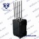 Military 12 Bands Full Frequency Waterproof Outdoor Jammer All Cell Phone Signal Jammer