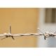 Use Of Prison Walls Double Twisted Hot Dipped Galvanized Barbed Wire Coils