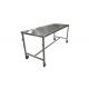 General Mortuary Refrigeration Units 270 * 90 * 100cm Cleaning Body Autopsy Table