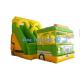 PVC Tarpaulin Inflatable Water Slide  Double Stitched Fresh Lovely Bus Style