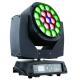 Rgbw 19 *1 5W LED Moving Head Light Rotation With Zoom Angle 4 to 60 degree