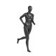 Frosted Full Body Female Mannequin , Fiberglass Athletic Female Mannequin