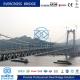 PVOC certificate Steel Cable Suspension Bridges / Rigid Frame Bridge Professiona