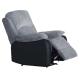 Hotel Modern Single Couch Recliner , Multifunctional Electric Recliner Suite