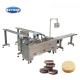 High Productivity Ice Cream Chocolate Filling One Lane Sandwich Biscuit Making Machine