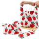 Printed Food Plastic Vest Carrier Bags 13x19x23 For Grocery