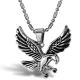 New Fashion Tagor Jewelry 316L Stainless Steel Pendant Necklace TYGN120