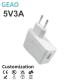 5V 3A Smartphones USB Wall Charger With Overload Protection Features