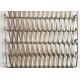 10mm Stainless Steel Woven Sprial Wire Mesh Parking Garage ISO9001