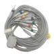 Kanz Pc-109 12 Lead Ecg Cable Aha Standard Din 3.0 8303000000 Gray Color