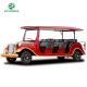 Ready to ship Electric model car China cheap price electric vintage cars with 12seats and red color
