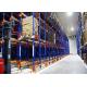 Radio Shuttle Racking System / Automated Warehouse Racking Systems With Pallet Runner